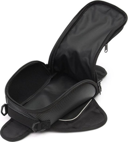 Black Phone Handlebar Tank Bag