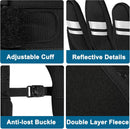 Gloves - Cycling Gloves - Winter Gloves - Sports Gloves - Touchscreen Winter Gloves - Winter Cycling Gloves - Men's - Heated - Waterproof - Warmly Lined - For Motorcycling and Skiing (M)