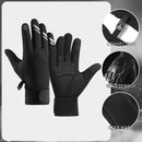 Gloves - Cycling Gloves - Winter Gloves - Sports Gloves - Touchscreen Winter Gloves - Winter Cycling Gloves - Men's - Heated - Waterproof - Warmly Lined - For Motorcycling and Skiing (M)