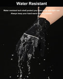 Gloves - Cycling Gloves - Winter Gloves - Sports Gloves - Waterproof and Windproof Gloves - Anti-slip and Shock-absorbing Gloves - Touchscreen Compatible Gloves - Driving Gloves - Fishing Gloves - Unisex - Grijs