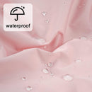 Swimming Cap - Women's Shower Cap - Large Waterproof Shower Cap - Washable Elastic Band - Swimming Cap for Long Hair - Droog Hair - Pink - Perfect for the Bathroom, Travel and Outdoors