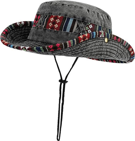 Sun hat - Men's summer hat - UV protection - Foldable cotton hunting hat - Outdoor hiking hat - Jungle hat - Fisherman's hat - Garden hat - Beanie hat