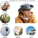 Sun hat - Men's summer hat - UV protection - Foldable cotton hunting hat - Outdoor hiking hat - Jungle hat - Fisherman's hat - Garden hat - Beanie hat