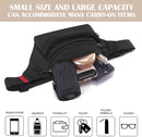 Riem Outdoor Bag - Fanny Pack - Waterproof Fanny Pack - Women's and Men's - Fanny Pack - Phone Bag - Swimming - Festival - Waterproof Fanny Pack - Black