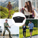 Riem Outdoor Bag - Fanny Pack - Waterproof Fanny Pack - Women's and Men's - Fanny Pack - Phone Bag - Swimming - Festival - Waterproof Fanny Pack - Black