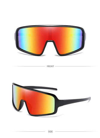 Sport Sunglasses - Red - Extra Large Frame - Cycling Glasses, Sports Glasses
