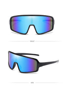 Sport Sunglasses - Blauw - extra-large frame - cycling glasses, sports glasses