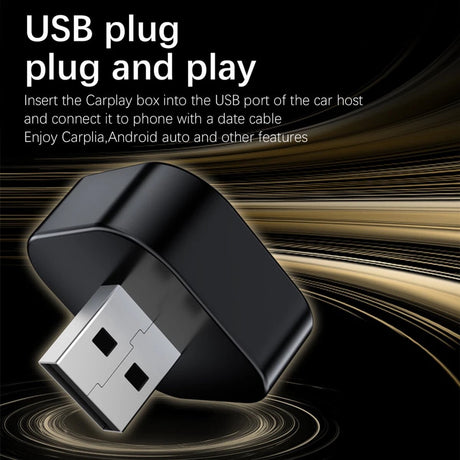 2-in-1 Wireless USB Car Adapter for Android CarPlay