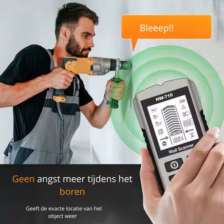 Pipe Finder - Pipe Detector - detector for walls, wood, metal, pipes, wiring - in-depth analysis