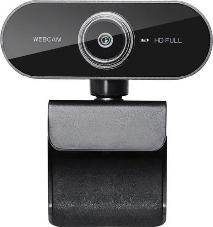Full HD Webcam - 1080p - Webcam with Microphone - Computer - Laptop - Autofocus - Work from Home - Webcam for PC - USB - Black - Windows & Mac - Black Friday 2020 Deals