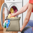 Pet Laundry Bags - Polyester Twill Laundry Bags - Large Zippered Laundry Bags - Prevents Pet Hair from Soiling Laundry Bags - Washing Machine Safe, 70 x 80 cm, Laundry Bag for Dogs, Cats, and Rabbits (Khaki) - L