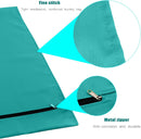 Pet Laundry Bags - Polyester Twill Laundry Bags - Large Zippered Laundry Bags - Prevents Pet Hair from Clogging Laundry Bags - Washing Machine Safe, 70 x 80 cm, Laundry Bag for Dogs, Cats, and Rabbits (Lake Blue) - L