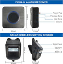 Driveway Alarm - Entry Detector - Solar Driveway Alarm - Passage Detector - Wireless = Security - Weatherproof Access Detector