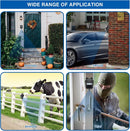 Driveway alarm - Entry detector - Solar driveway alarm - Motion detector - Wireless = Security - Wireless solar driveway alarm - Motion detector - Doorbell - DIY security system - (1 sensor and 2 doorbells)
