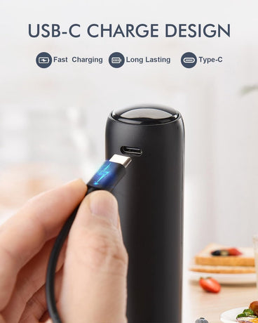 Milk frother - electric milk frother - milk frothers - electric milk frother - milk frother - electric milk frother - mini USB rechargeable milk frother - for coffee/latte/cappuccino/hot chocolate
