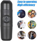 Portable manual coffee maker for travel – ideal for outdoor camping