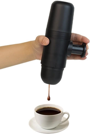 Portable manual coffee maker for travel – ideal for outdoor camping