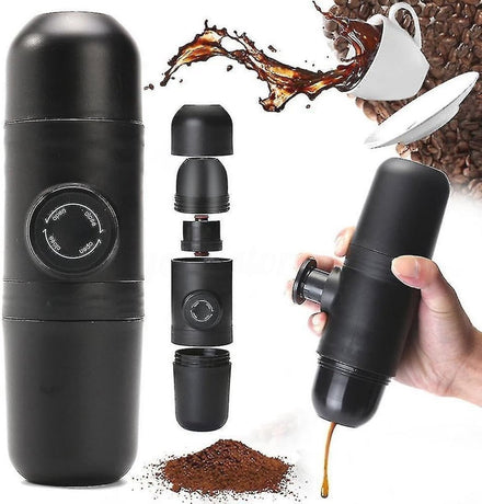 Portable manual coffee maker for travel – ideal for outdoor camping