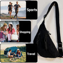 Fanny pack - Women's fanny pack - Men's fanny packs - Corduroy fanny pack - Women's corduroy fanny pack - Adjustable shoulder bag - Unisex - Perfect for shopping, travel and work (black)