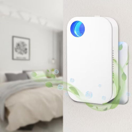Air purifier - Negative ion air purifier - Plug-in air purifier - Home air purifier - Deodorizer - Ionizer - Helps with dust, hay fever, dust mites, and allergies - Filter - Wit