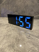 Klok Digital Deluxe - Bedroom - Sound Sensor - Wekker - Black - USB - Battery - LED Wit