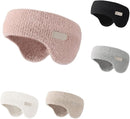 5-Piece Noise Cancelling Earmuffs - Noise Cancelling Earmuffs - Sleep Mask - Noise Cancelling Headband - Warm Earmuffs for Winter - Thick Knitted Earmuffs - Suitable for Cycling and Sleeping