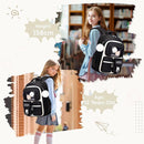 Girls' Backpack, Breathable Backpack for Girls, Grades 1-5, Casual School Bag for Kids, Elementary School, Secondary School
