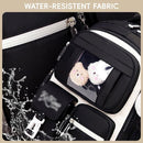 Girls' Backpack, Breathable Backpack for Girls, Grades 1-5, Casual School Bag for Kids, Elementary School, Secondary School