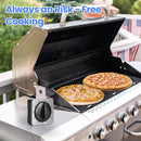 Kitchen Timers for Cooking - Chef's Kitchen Timer with Audible Alarm - Mechanical Desktop Timer - No Batteries Required - Magnetic Back - Beautiful Stainless Steel Magnetic Countdown Reminder