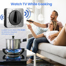 Kitchen Timers for Cooking - Chef's Kitchen Timer with Audible Alarm - Mechanical Desktop Timer - No Batteries Required - Magnetic Back - Beautiful Stainless Steel Magnetic Countdown Reminder