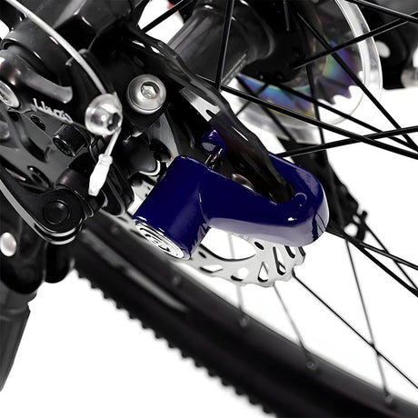 Motorcycle disc brake lock - Disc brake lock - Bicycle lock - Anti-theft protection - Bicycle - Electric bicycle - Motorcycle - Scooter - Moped - Disc brake lock - Universal - Black