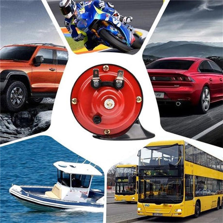 New models for 2025: a pair of train horns - 300 dB, super powerful air horn - Father's Day gifts - electric V-shaped horn with rain sound for car, motorcycle, bicycle - top quality products - gift for dad