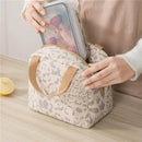 Children's Lunch Bag - Reusable Lunch Bag - Lunch Bag - Lunch Bag for Boys and Girls - Mini Insulated Bag 6L - Small Insulated Picnic Bag - For Work, School, Picnics and Travel (Beige)