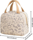 Children's Lunch Bag - Reusable Lunch Bag - Lunch Bag - Lunch Bag for Boys and Girls - Mini Insulated Bag 6L - Small Insulated Picnic Bag - For Work, School, Picnics and Travel (Beige)