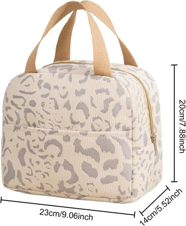Children's Lunch Bag - Reusable Lunch Bag - Lunch Bag - Lunch Bag for Boys and Girls - Mini Insulated Bag 6L - Small Insulated Picnic Bag - For Work, School, Picnics and Travel (Beige)