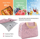 Children's Lunch Bags - Reusable Lunch Bag - Lunch Bags - Lunch Bags for Women and Men - Mini Insulated Bag 6L - Small Insulated Picnic Bag - For Work, School, Picnics and Travel (Pink)