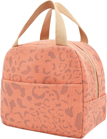 Children's Lunch Bags - Reusable Lunch Bag - Lunch Bags - Lunch Bags for Women and Men - Mini Insulated Bag 6L - Small Insulated Picnic Bag - For Work, School, Picnics and Travel (Orange)