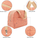 Children's Lunch Bags - Reusable Lunch Bag - Lunch Bags - Lunch Bags for Women and Men - Mini Insulated Bag 6L - Small Insulated Picnic Bag - For Work, School, Picnics and Travel (Orange)