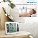 Thermometer - thermometers - indoor thermometer - freezer thermometer - freezer thermometer - digital hygrometer - with 2 sensors - for freezer with temperature alarm, MIN/MAX, temperature trend arrow display