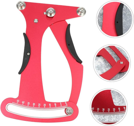 Spoke Tension Meter - Bicycle Spoke Tools - Spoke Tensioner - Portable Tension Meter - Wear-Resistant for Accurate Bicycle Measurement - Compatible with Bladed Spokes - Durable Construction