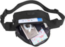 Fanny pack - Men's and Women's - Pouch - Fanny pack - Shoulder bag for phone - Travel - Walking - Black