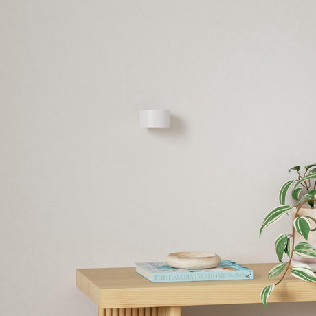 LED indoor wall light with battery, 1 piece, touch control, 3 brightness levels, 360° rotation, suitable for living room, bedroom, stairs, hallway, wireless wall light, white