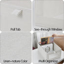Storage Bins - Laundry Bins - Clothes Organizers - Closet Organizers and Storage Bins - for Clothes - Jeans - Toys - Books - Shelves - Cabinets - Wardrobes (Set of 4)