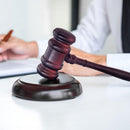 President's gavel - Wooden gavel - President's gavel with striking block - Auction gavel