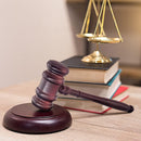 President's gavel - Wooden gavel - President's gavel with striking block - Auction gavel