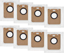 Vacuum cleaner bags - Eco-friendly vacuum cleaner bags - Practical vacuum cleaner bags - 8 reusable vacuum cleaner bags - Replacement parts for robot vacuum cleaners