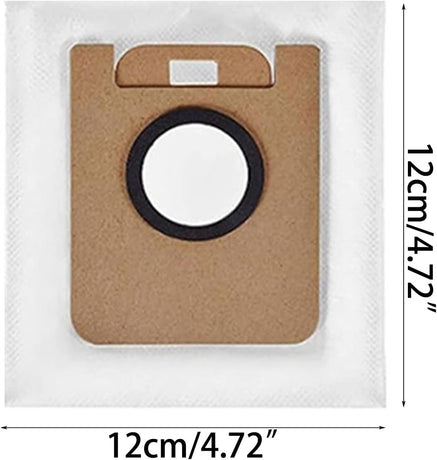 Vacuum cleaner bags - Eco-friendly vacuum cleaner bags - Practical vacuum cleaner bags - 8 reusable vacuum cleaner bags - Replacement parts for robot vacuum cleaners
