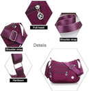 Handbags Nylon shoulder bag, multi-pocket handbag with large capacity, casual messenger bag for women, waterproof nylon shoulder bag, messenger bag, anti-theft handbag