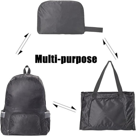 Backpack - Backpack - Bag - Backpacks - 25L Ultralight Foldable Backpack - Waterproof and Durable - Unisex - Suitable for Camping, Hiking, Travel, Walking, Cycling and Outdoor Shopping