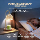 Candle Lamp - Candle Warmer - Candle Warmer with Dimmer - Electric Candle Lamp with Timer - For Scented Jar Candles - Home Decor